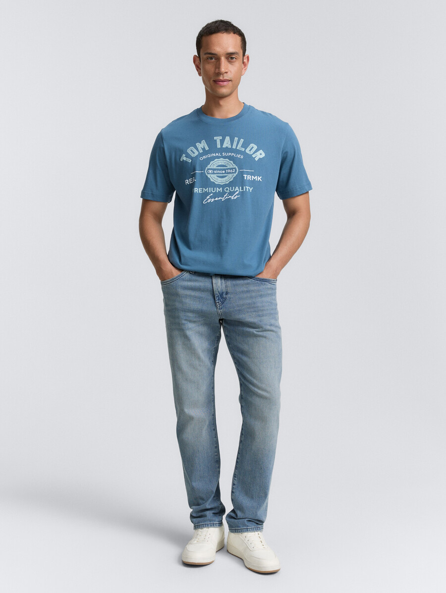 t-shirt mit logodruck