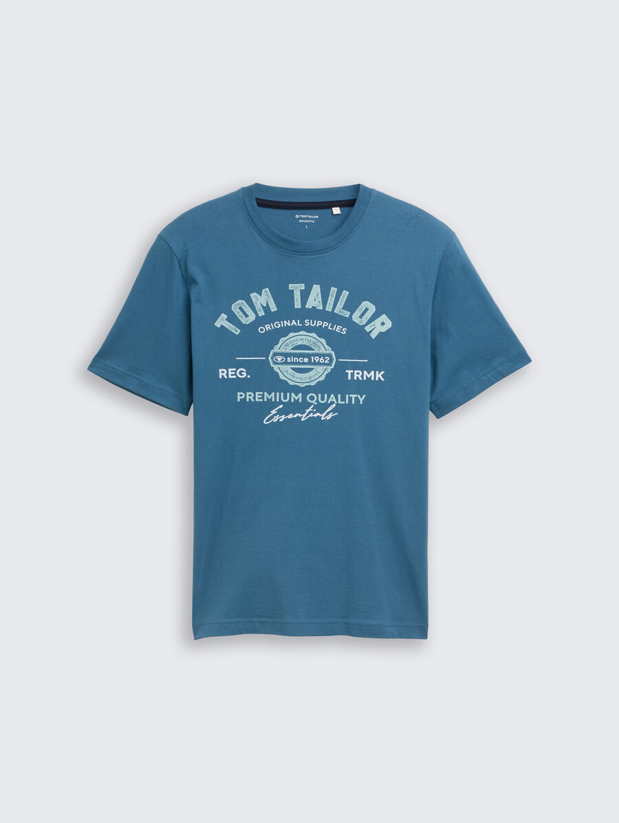 t-shirt mit logodruck