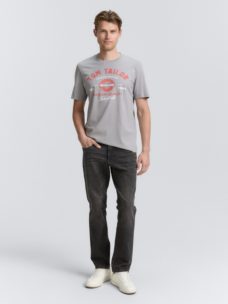 t-shirt mit logodruck