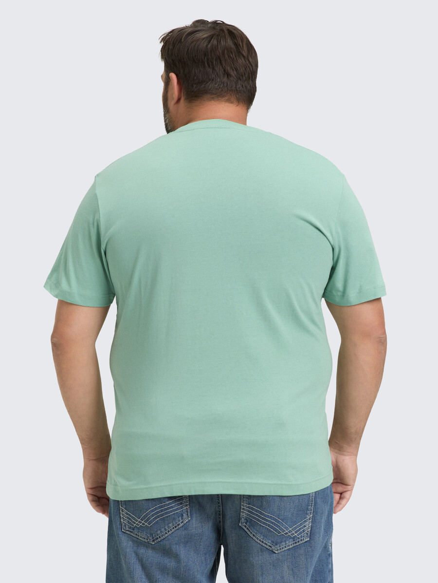 plus size - t-shirt mit logodruck
