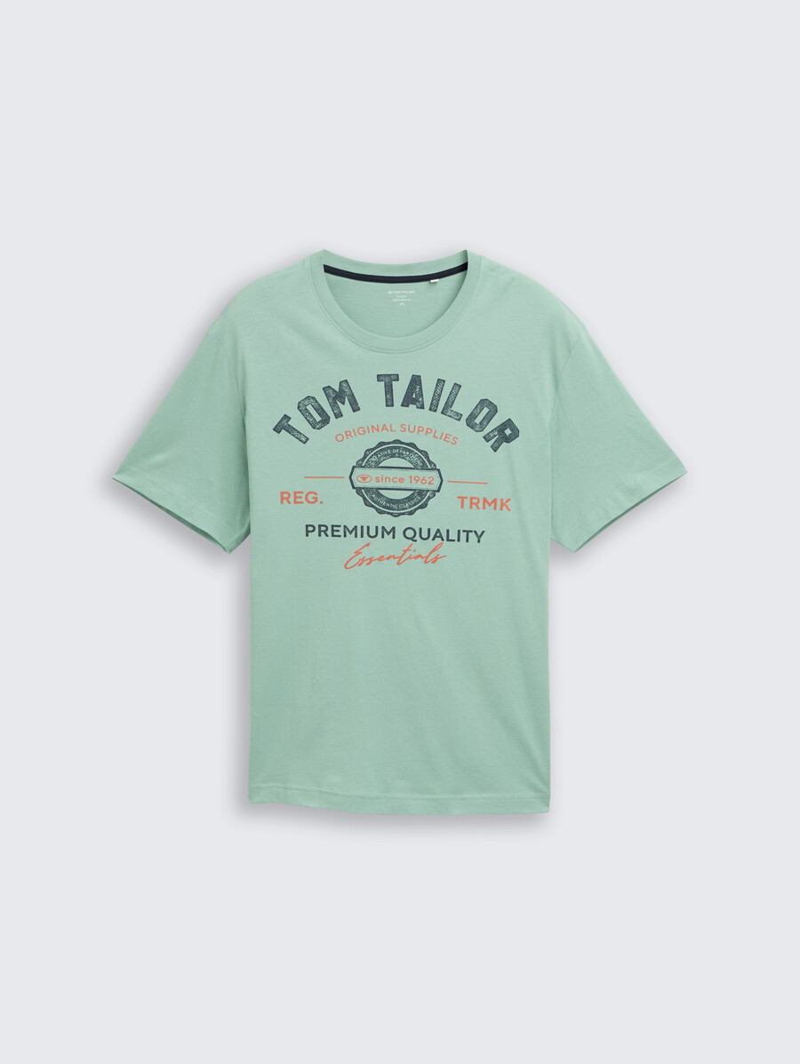 plus size - t-shirt mit logodruck