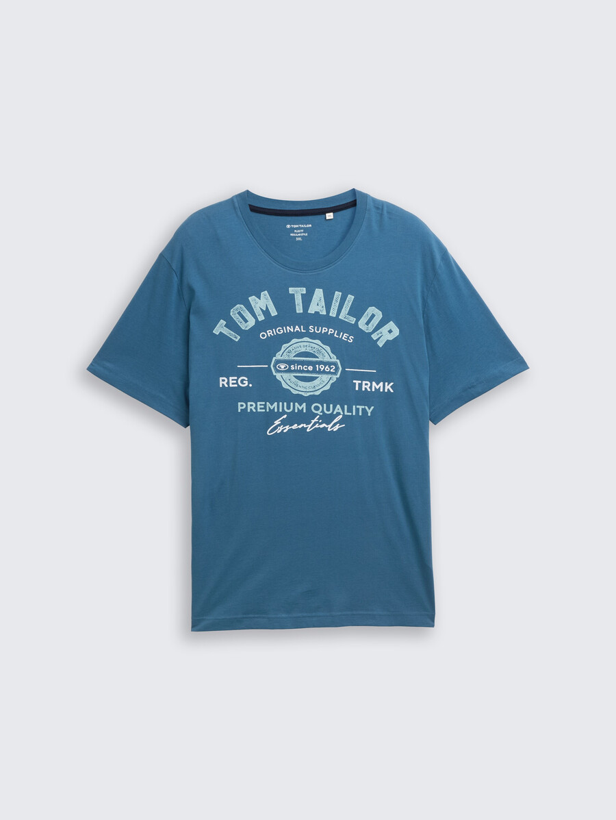 plus size - t-shirt mit logodruck