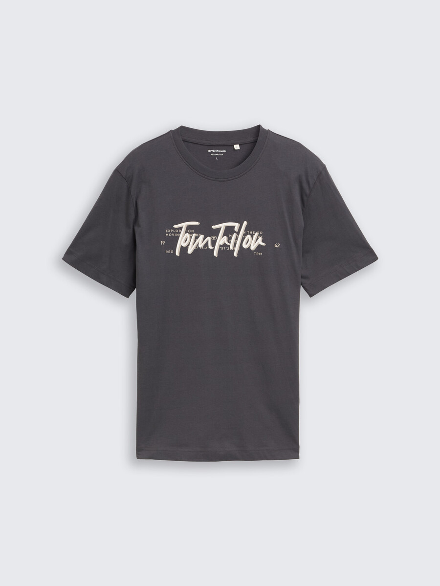 t-shirt mit logodruck