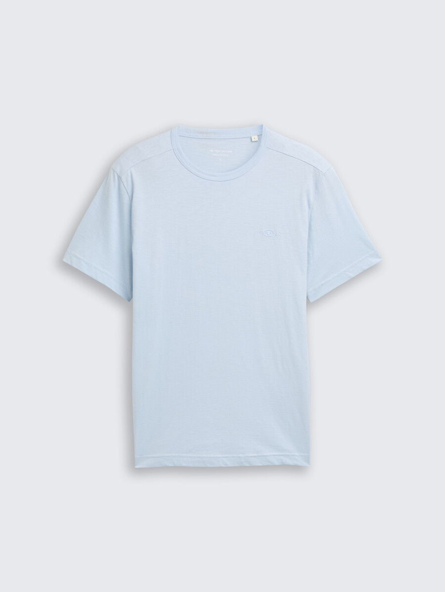 einfaches baumwoll-t-shirt