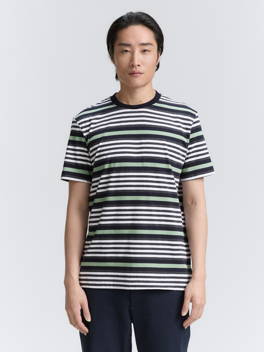 t-shirt mit streifenmuster