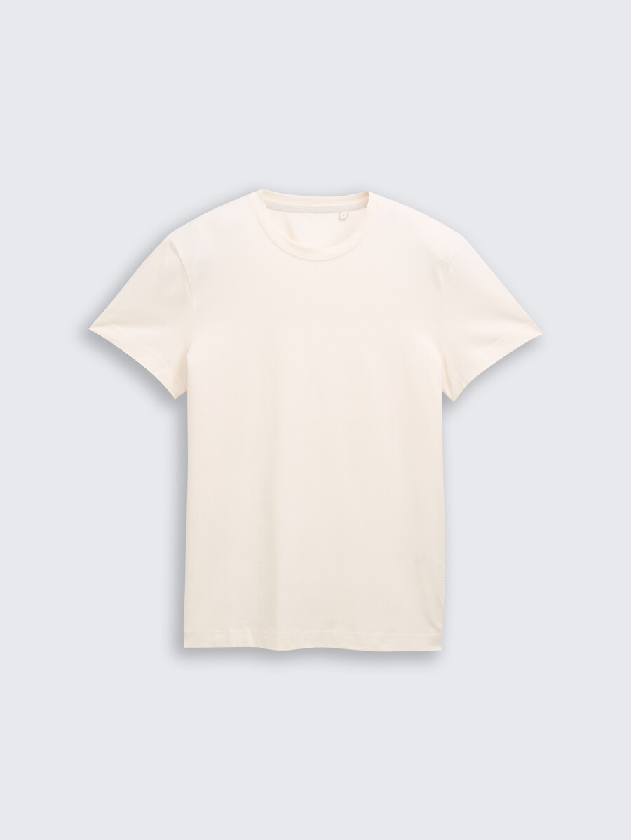 schmal geschnittenes t-shirt mit stretchanteil