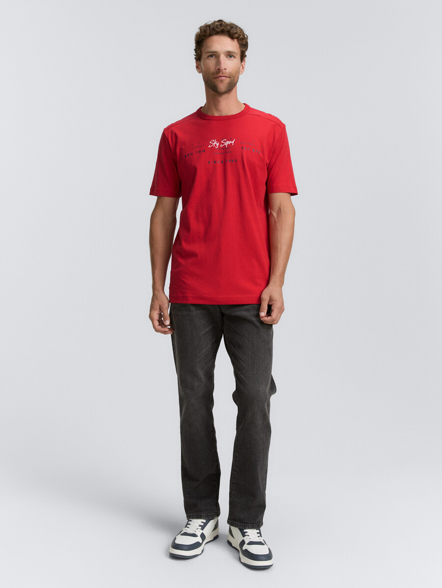 t-shirt mit aufdruck