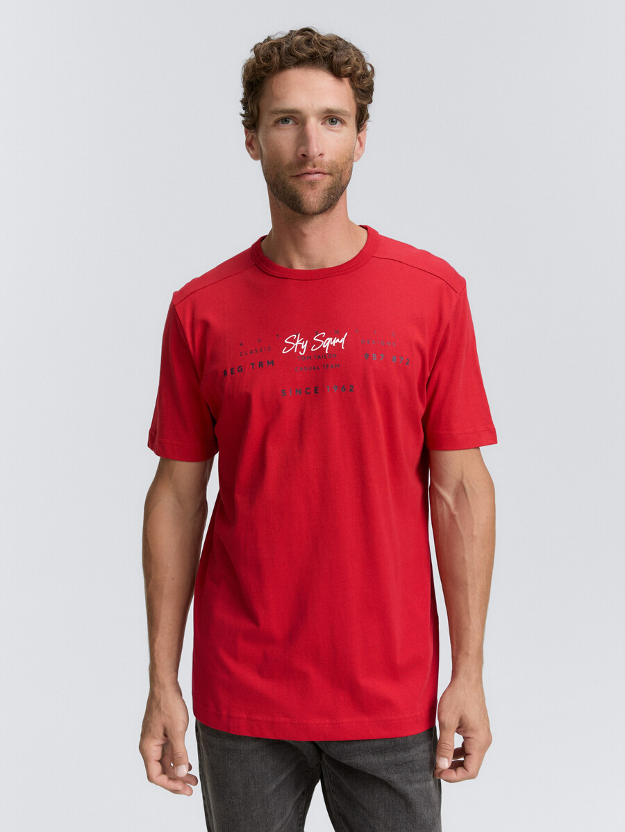 t-shirt mit aufdruck