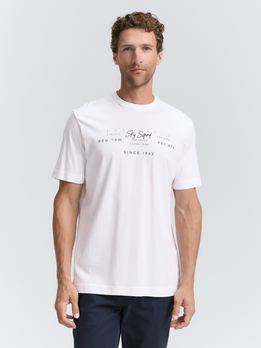 t-shirt mit aufdruck