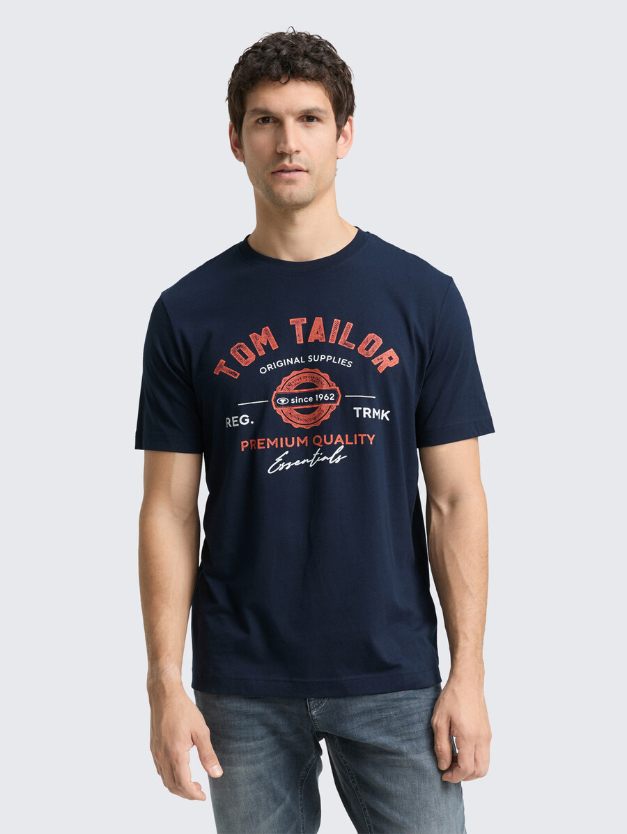 t-shirt mit logodruck
