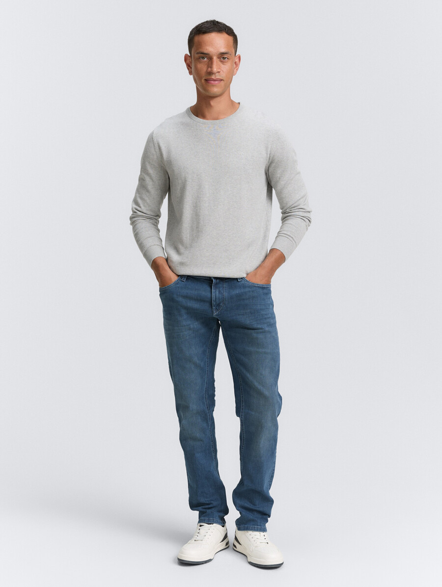 ttcurt tapered jeans mit stretch