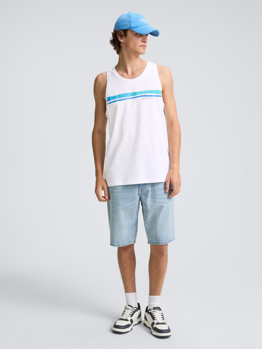 tanktop mit aufdruck