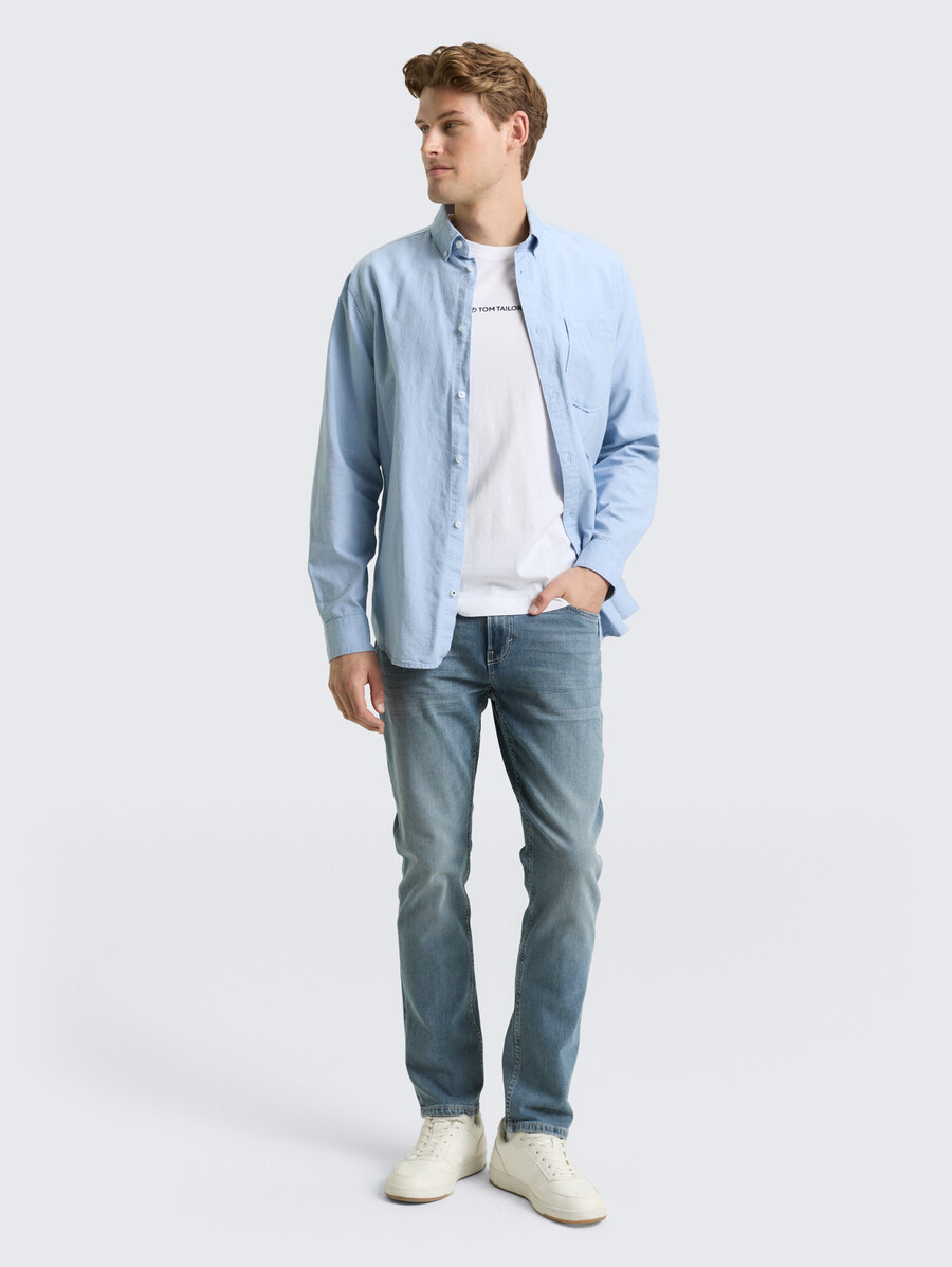 ttjosh regular slim jeans mit stretch