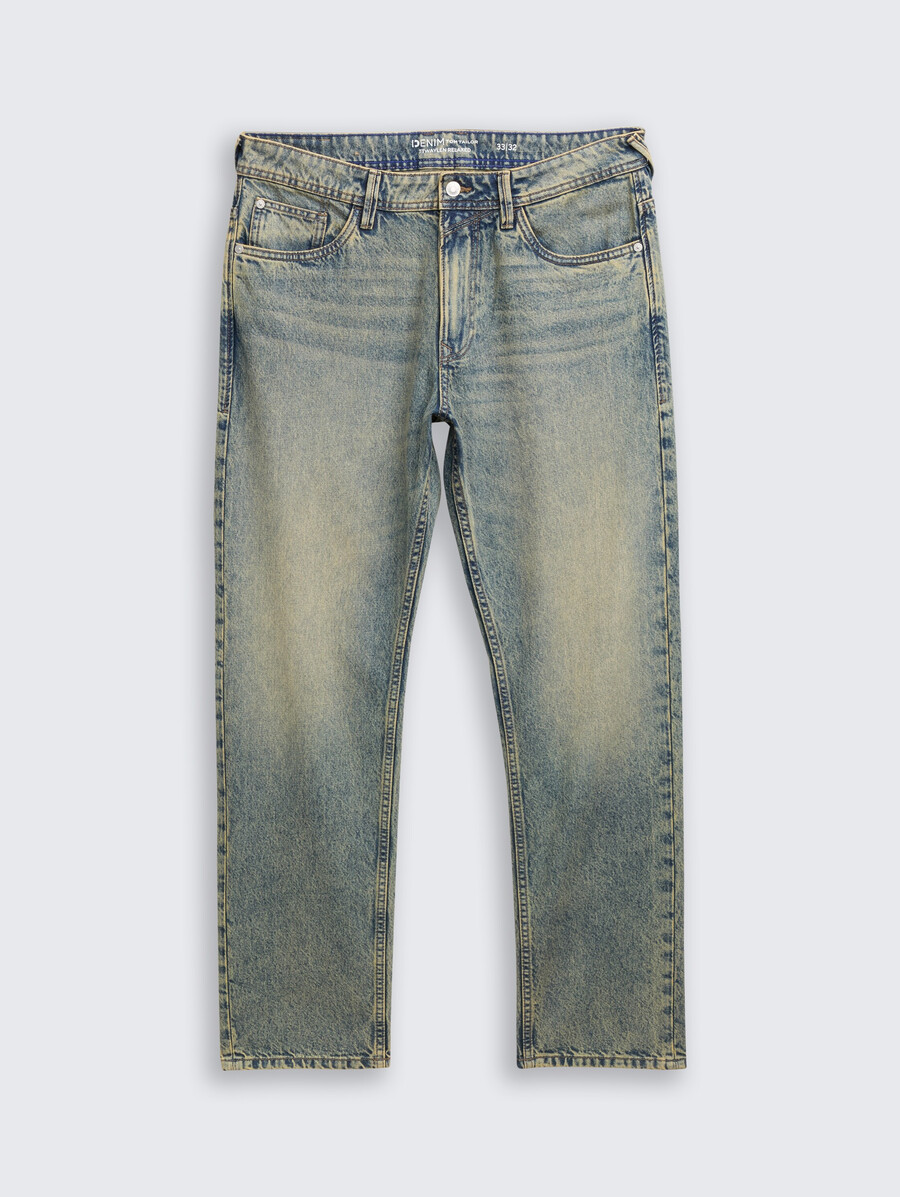 ttwaylen lässige jeans im used-look