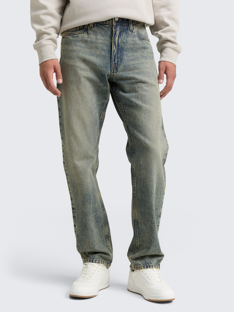 ttwaylen lässige jeans im used-look