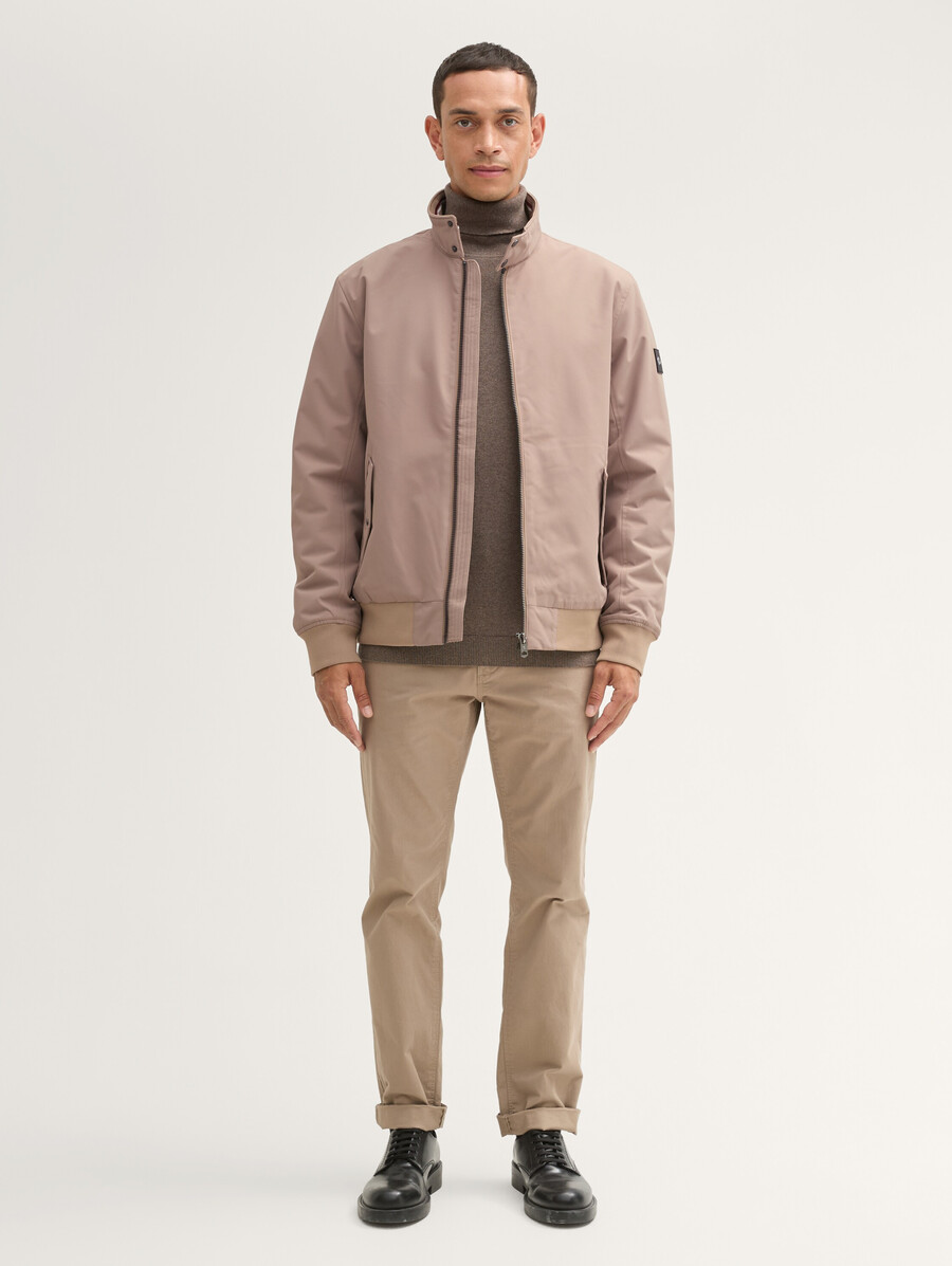 blousonjacke mit stehkragen
