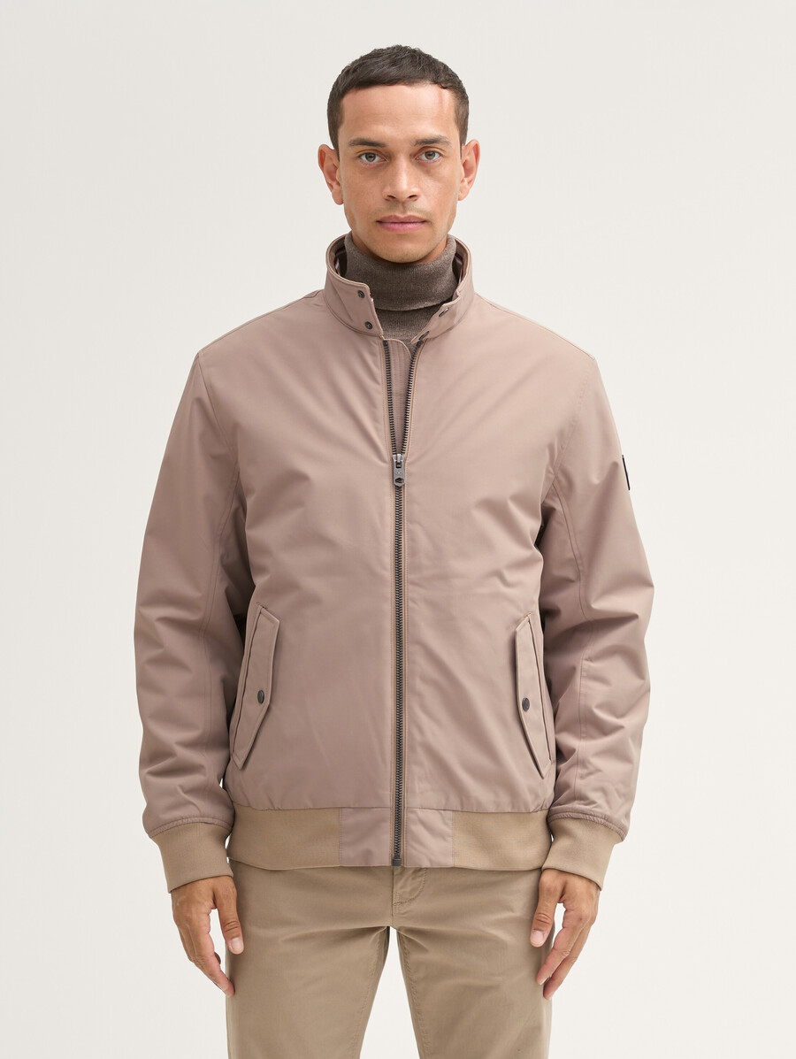 blousonjacke mit stehkragen