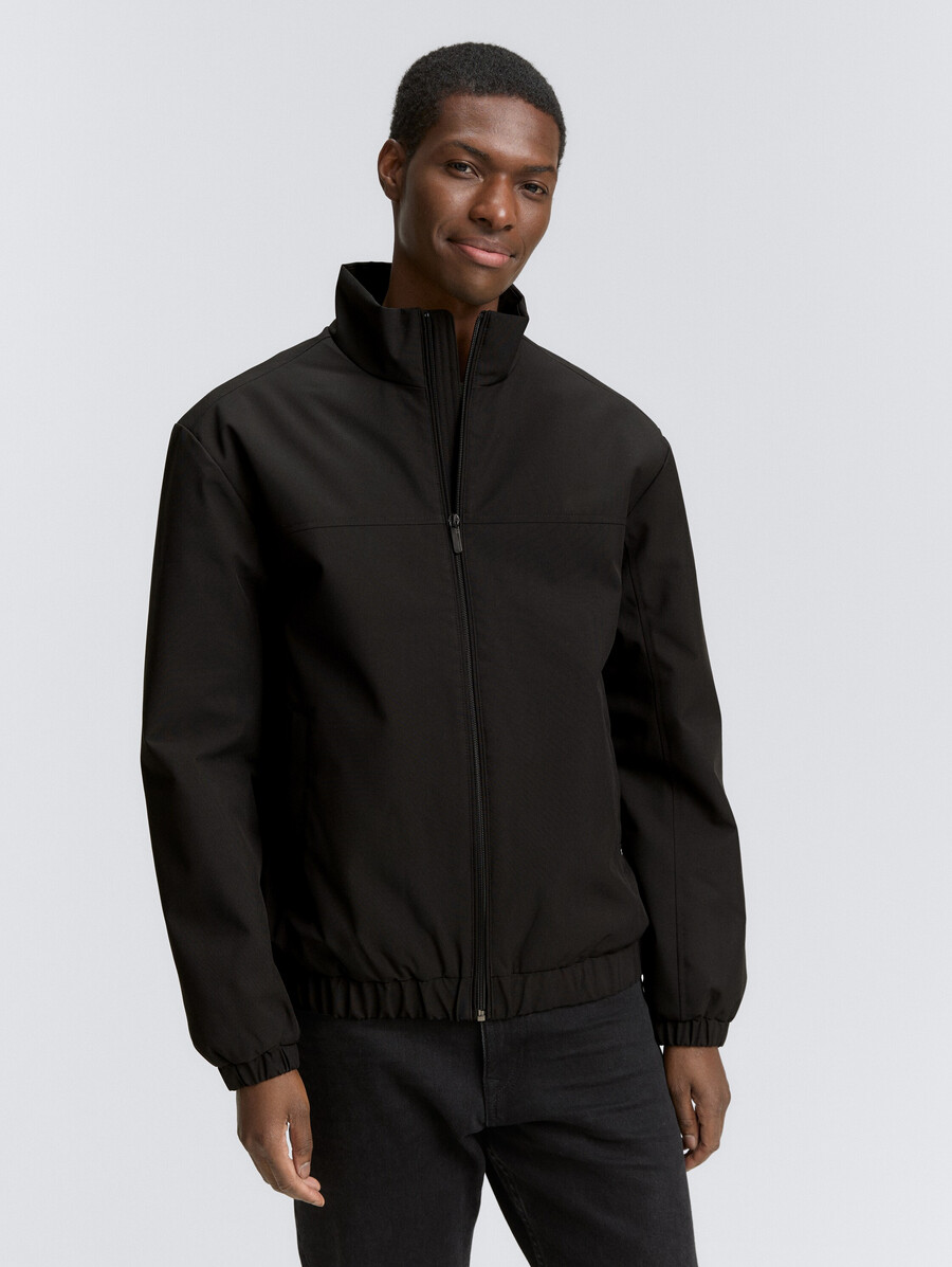 blousonjacke mit stehkragen