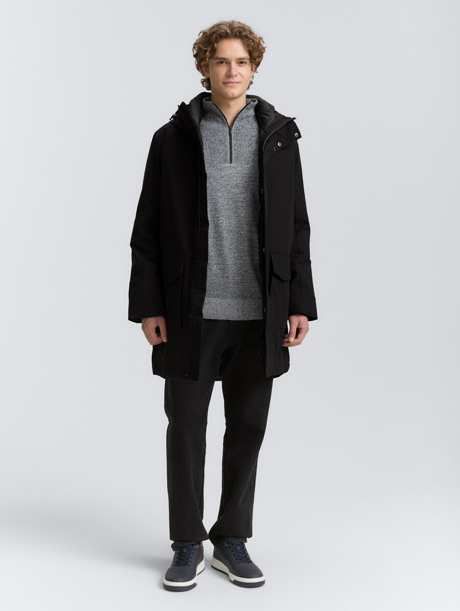 parka mit wasserabweisender funktion