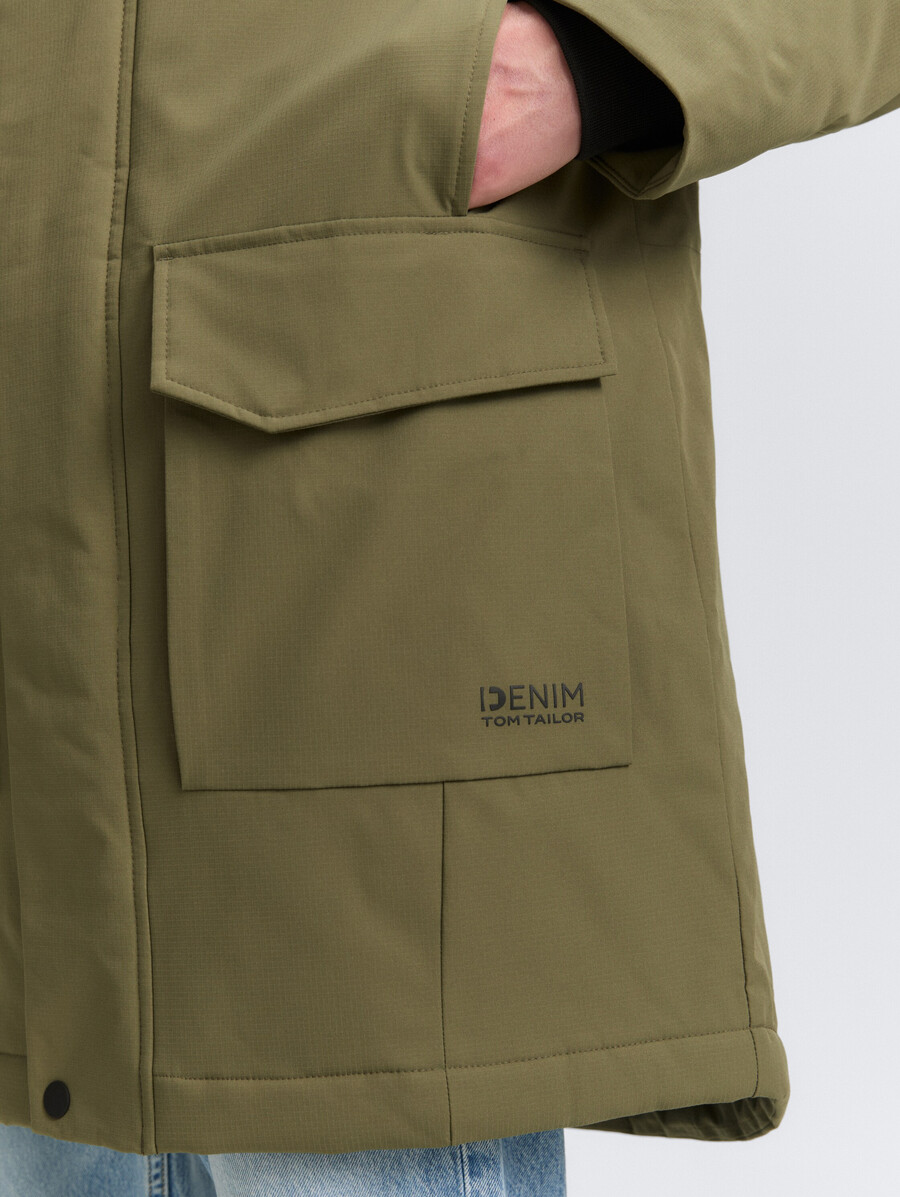 parka mit wasserabweisender funktion