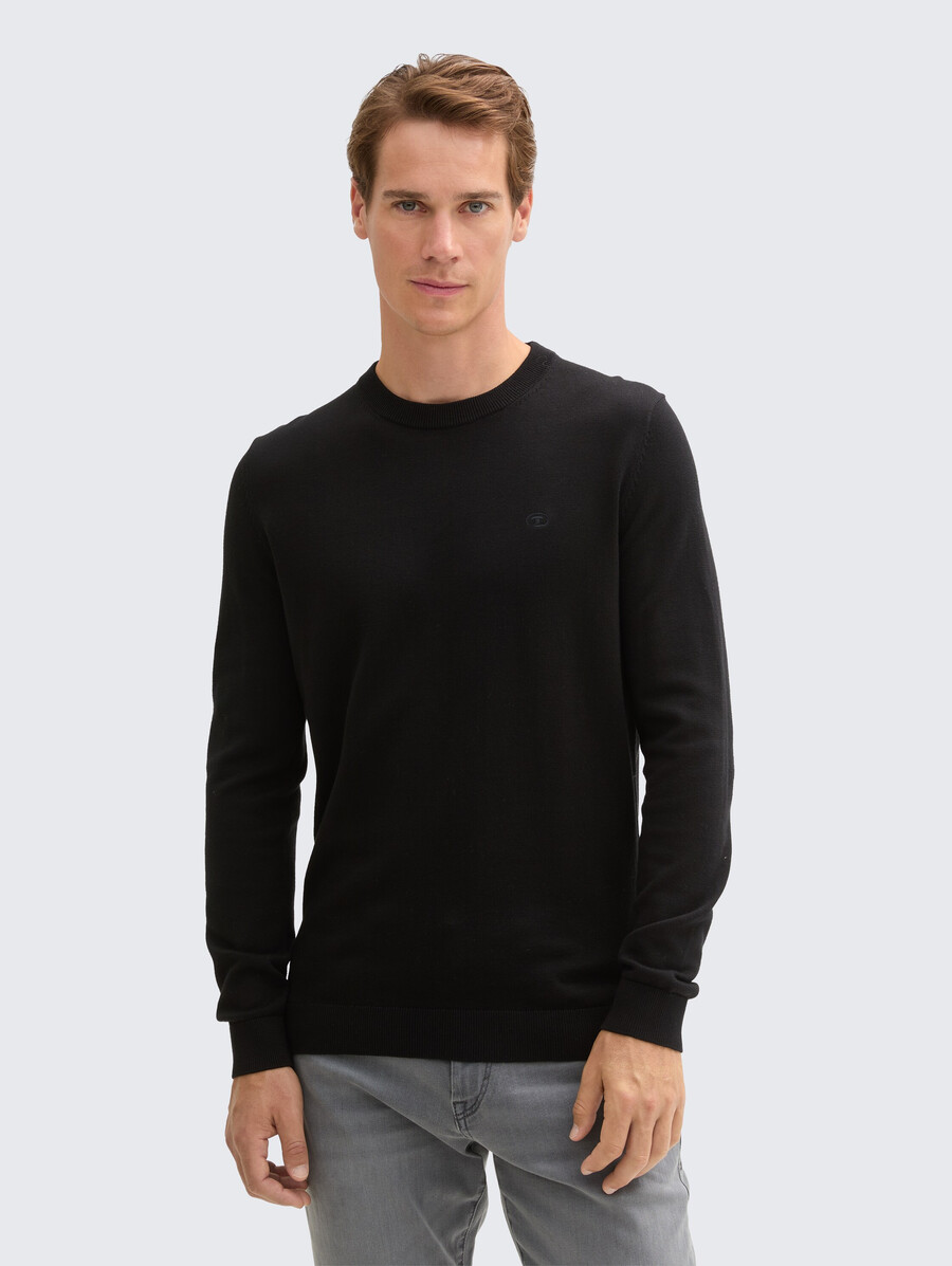 strickpullover aus baumwolle