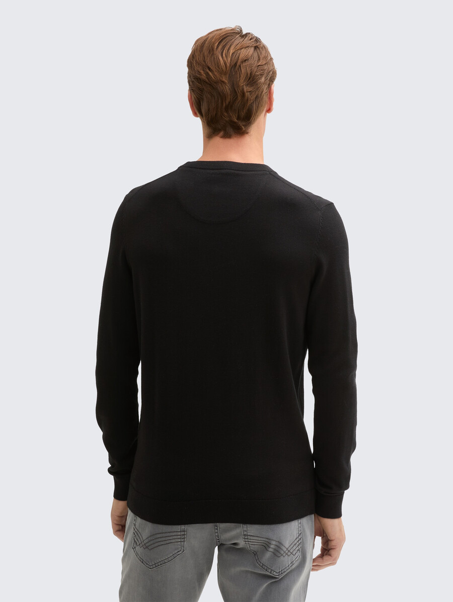 strickpullover aus baumwolle