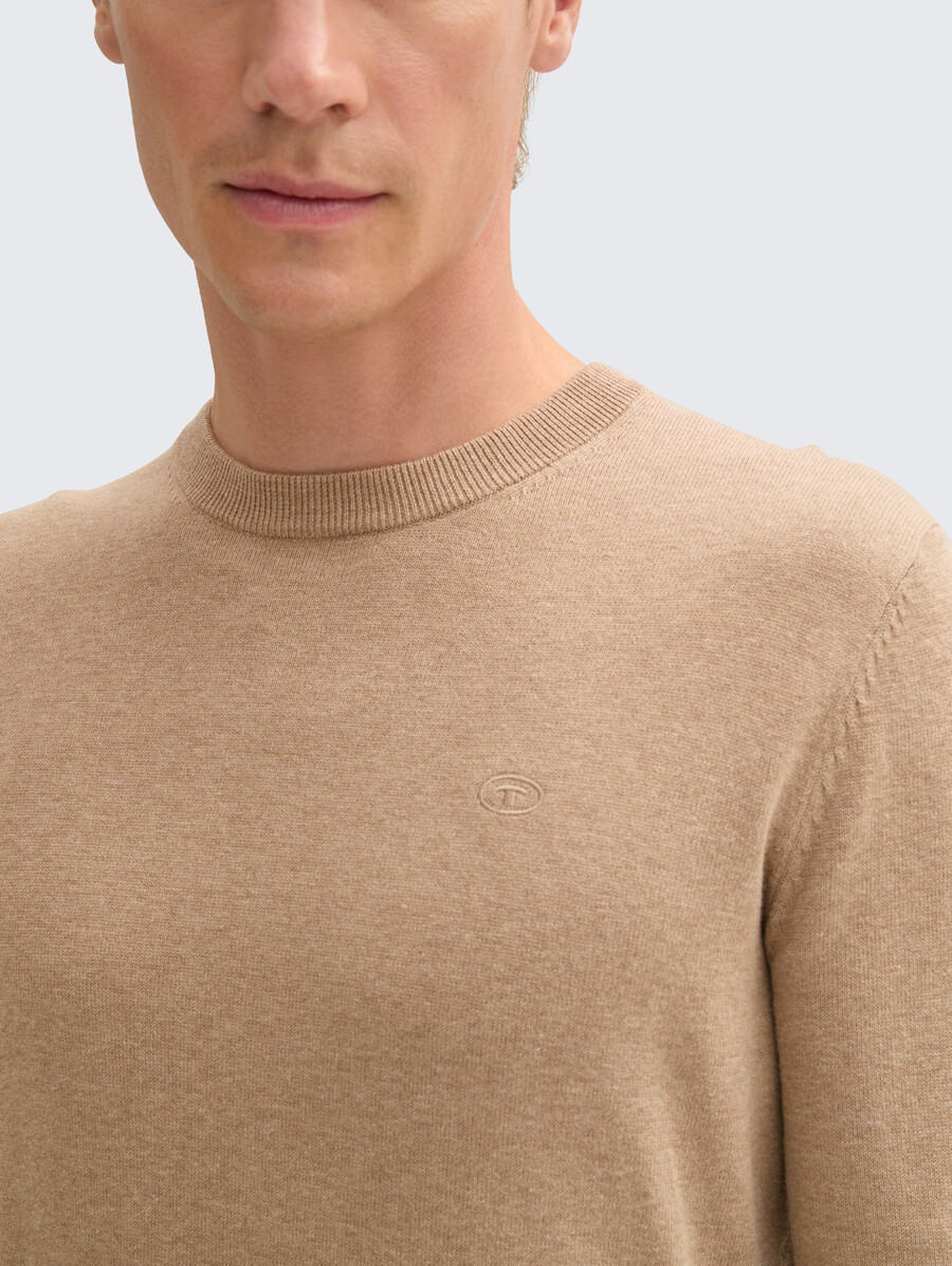 strickpullover aus baumwolle