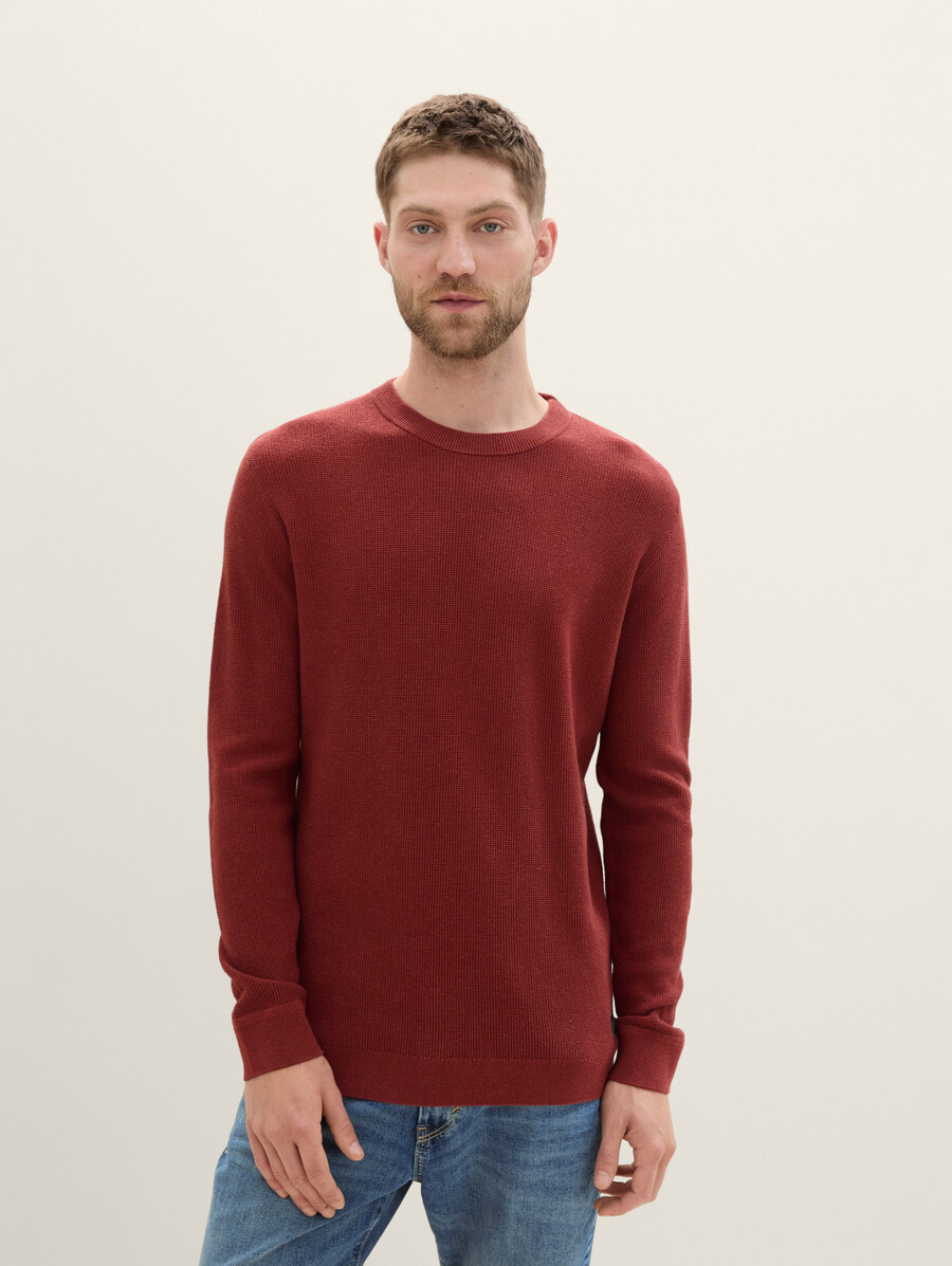 strickpullover aus baumwolle