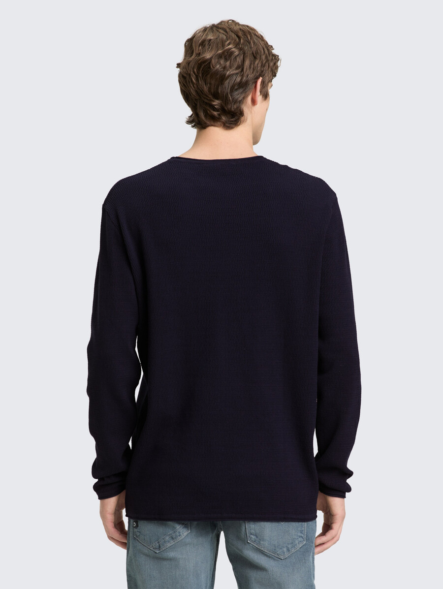 strickpullover aus baumwolle