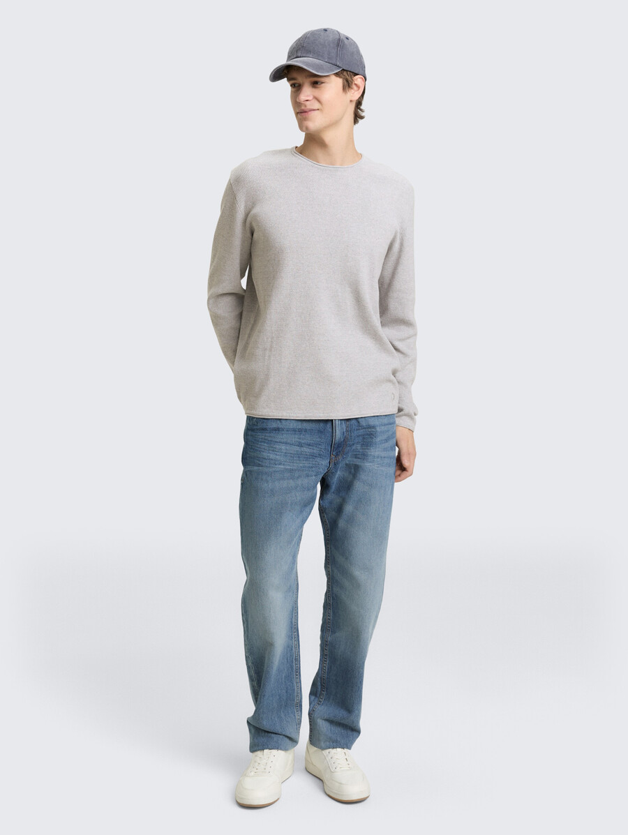 strickpullover aus baumwolle