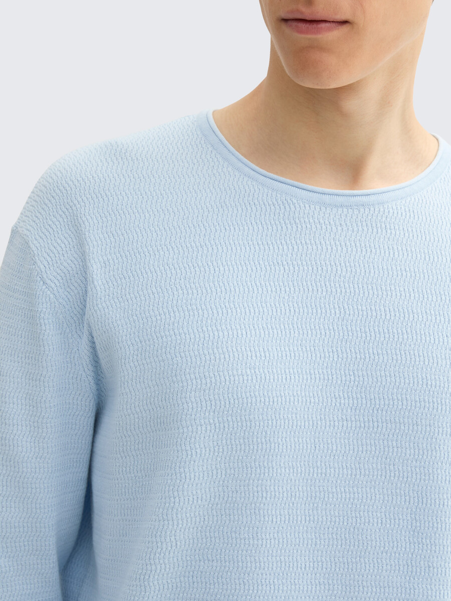 strickpullover aus baumwolle