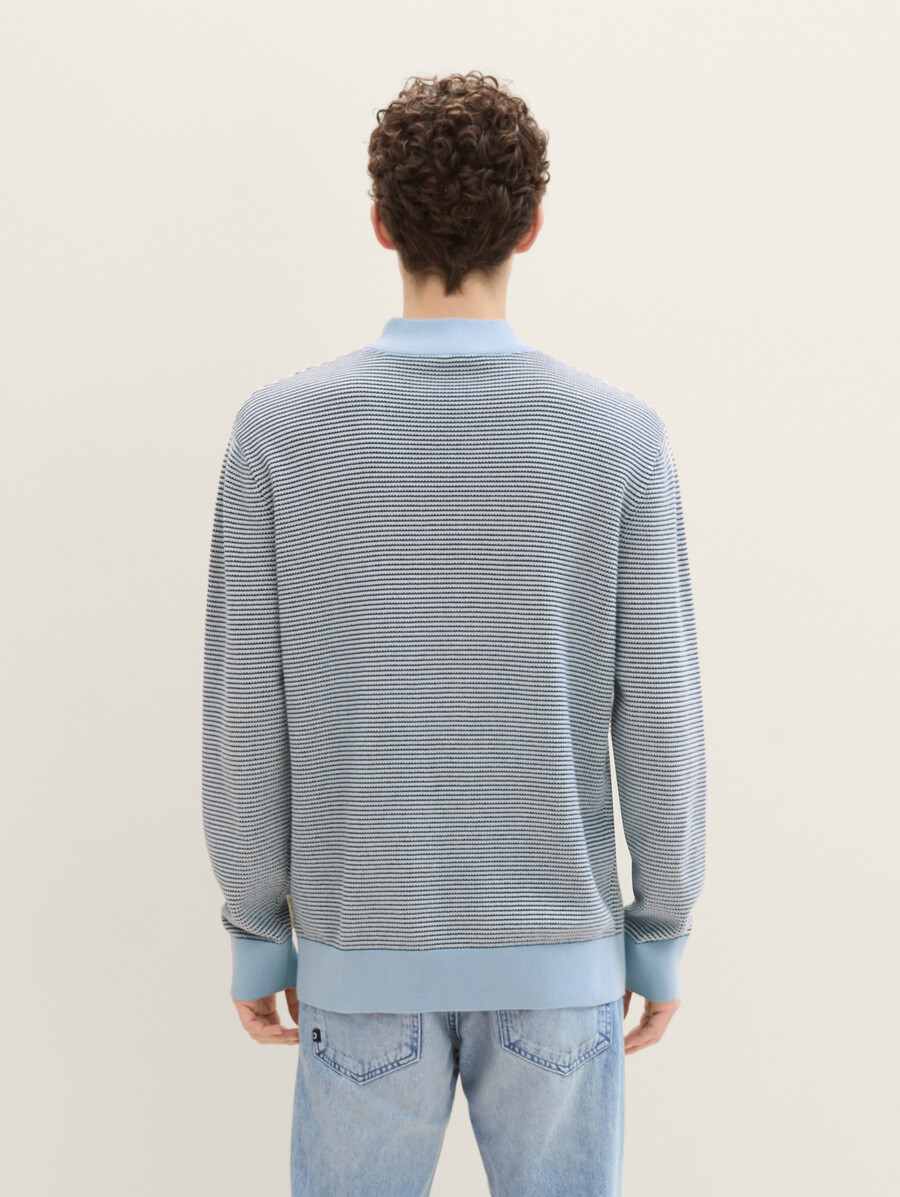 strickpullover mit stehkragen