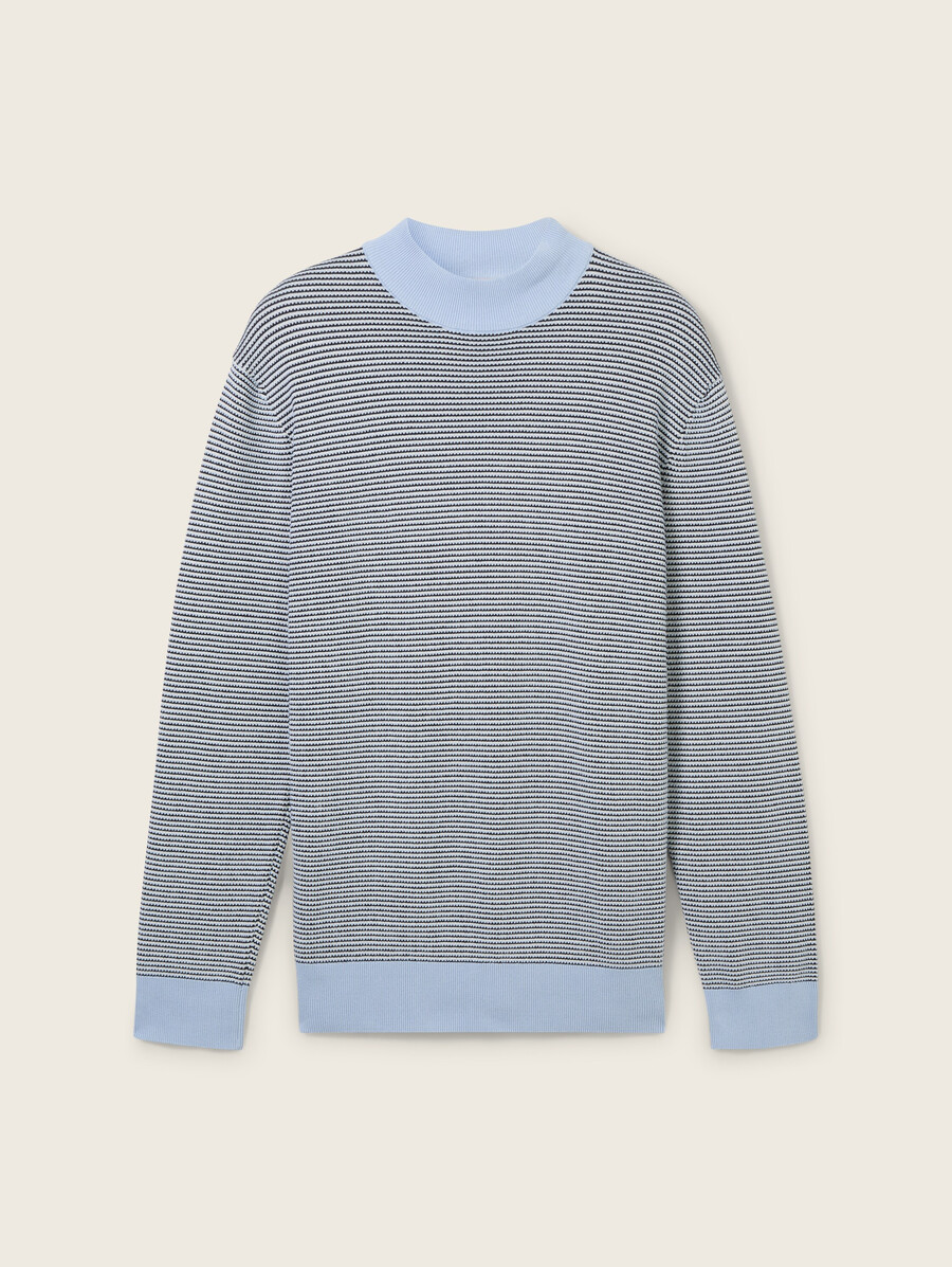 strickpullover mit stehkragen