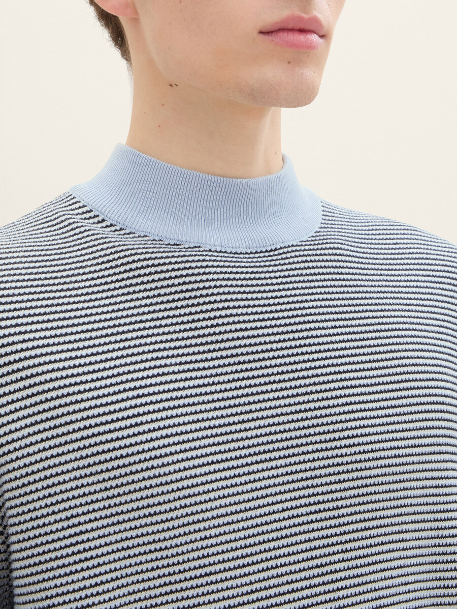 strickpullover mit stehkragen