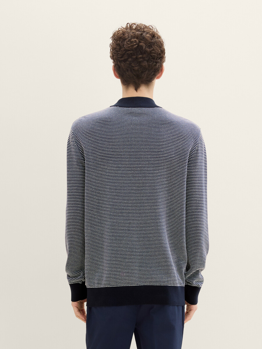 strickpullover mit stehkragen