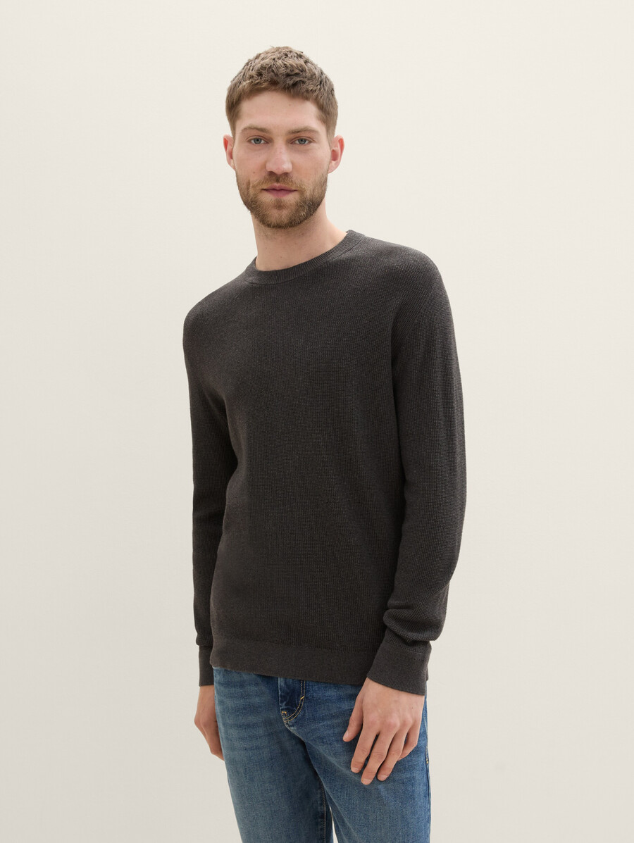 strickpullover aus baumwolle