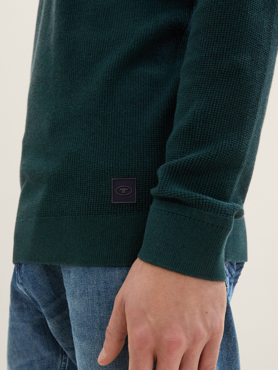 strickpullover aus baumwolle