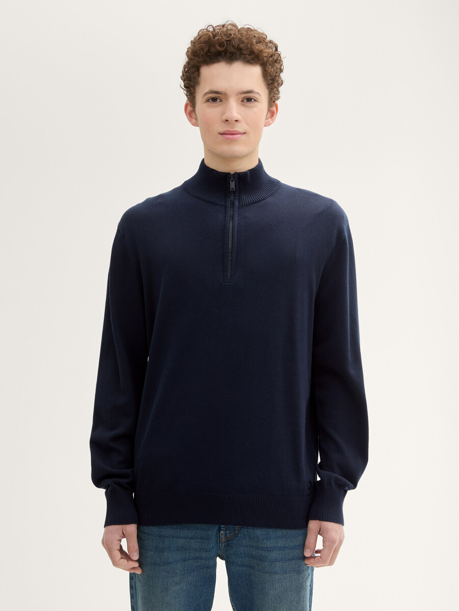 basic knit troyer
