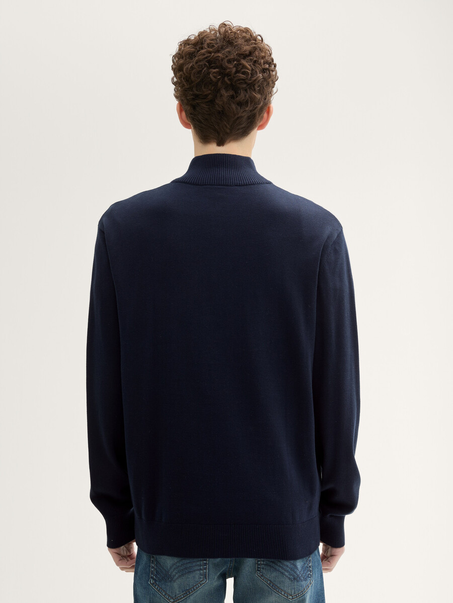 basic knit troyer