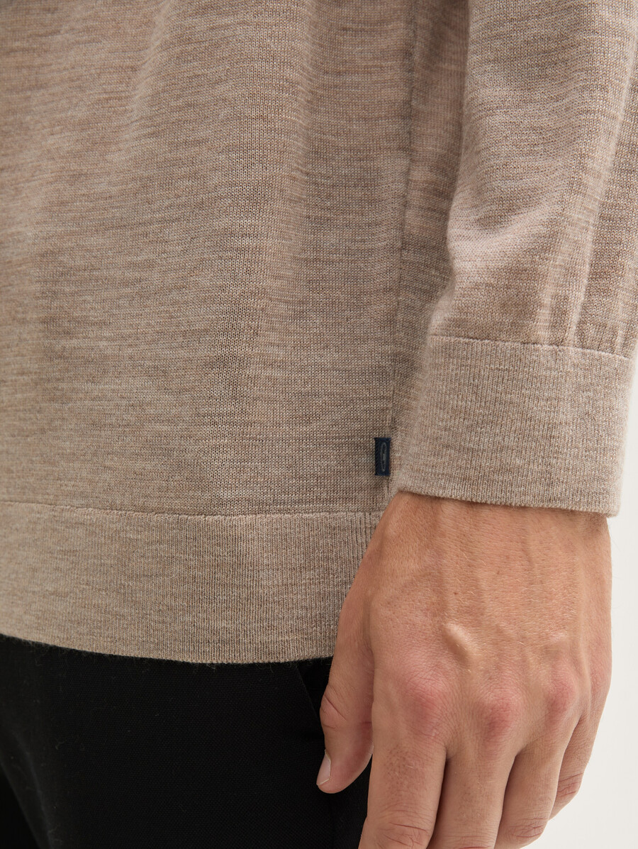 strickpullover aus merinowolle