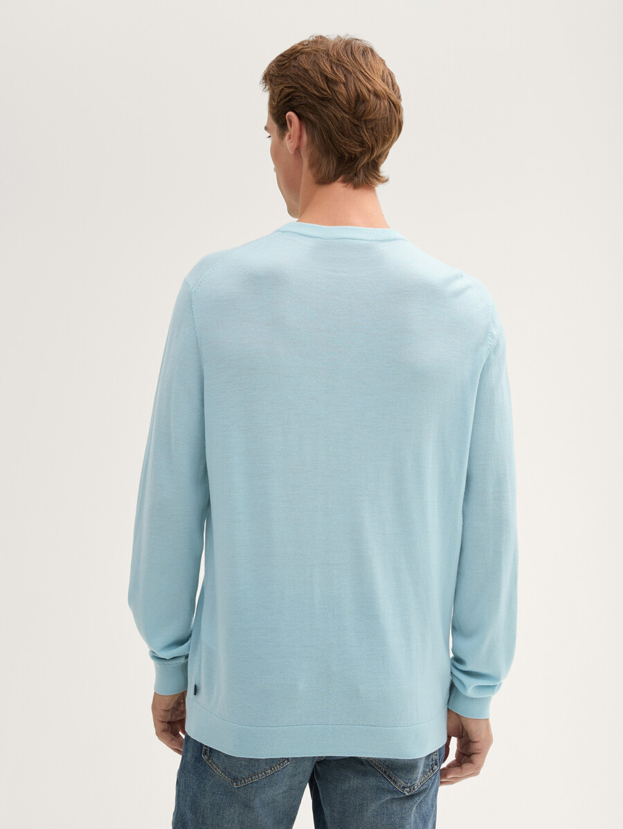 strickpullover aus merinowolle