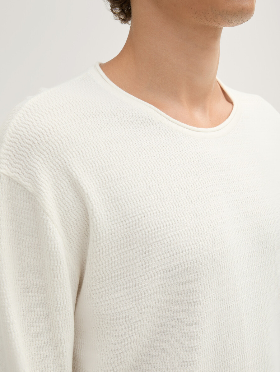 strickpullover aus baumwolle