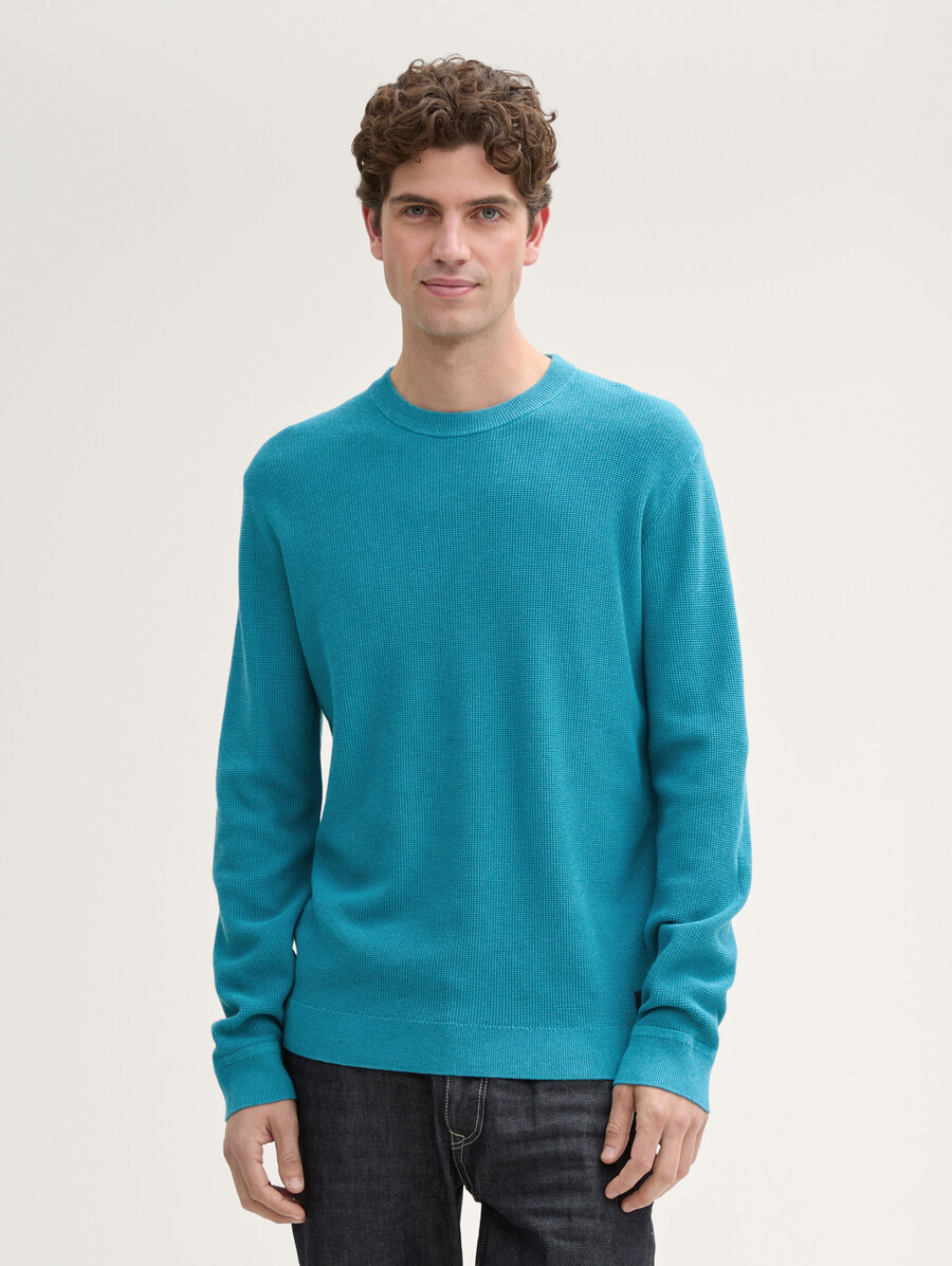 strickpullover aus baumwolle