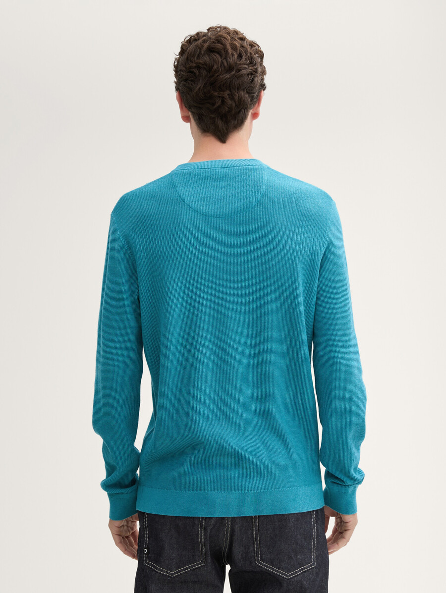 strickpullover aus baumwolle