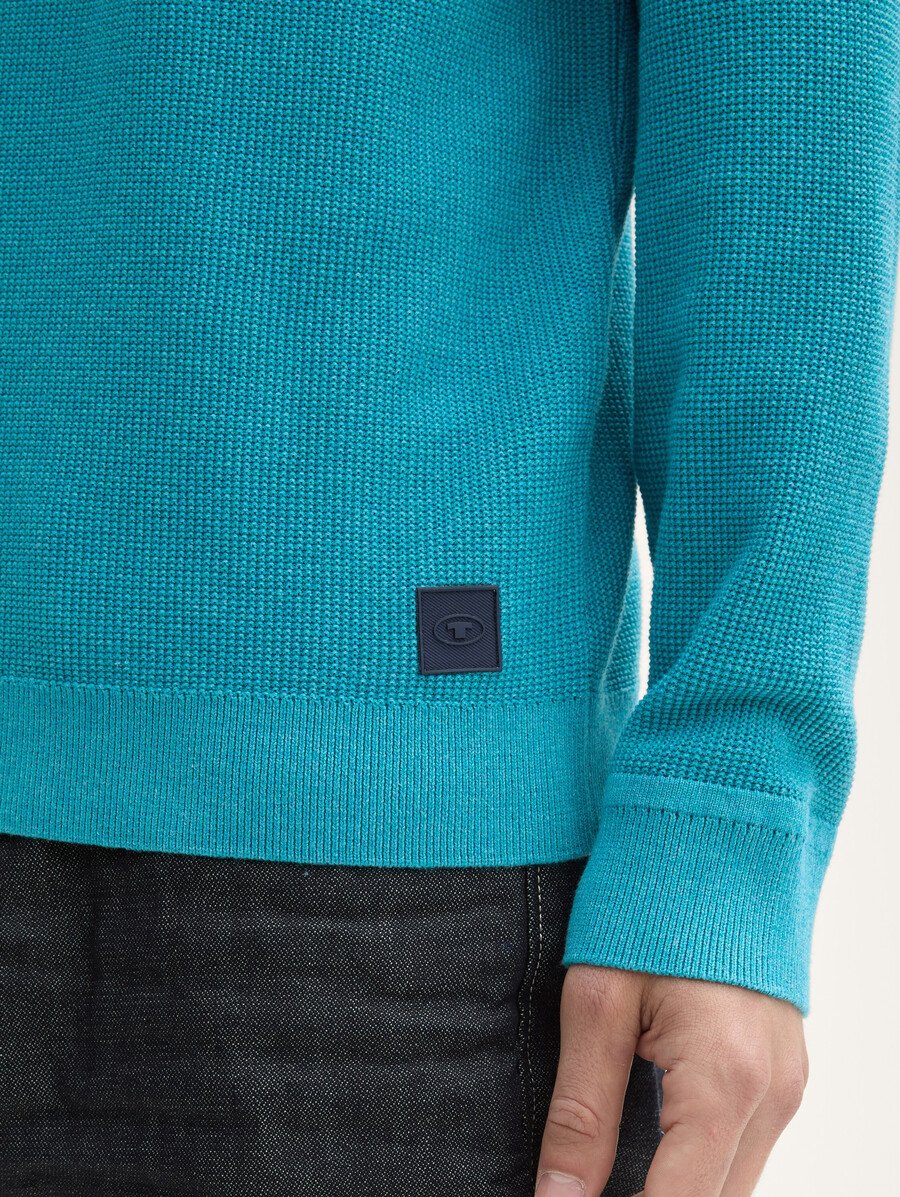 strickpullover aus baumwolle