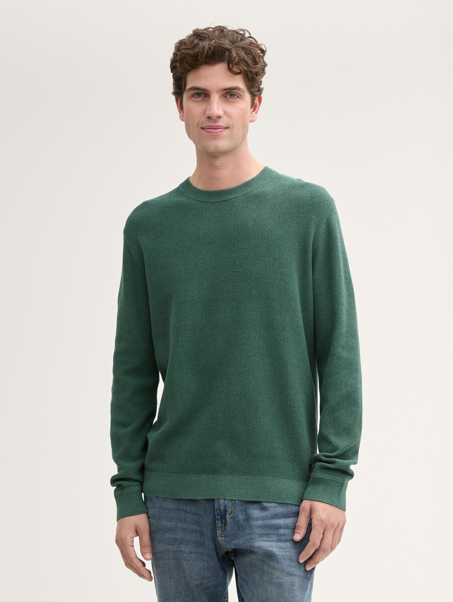 strickpullover aus baumwolle