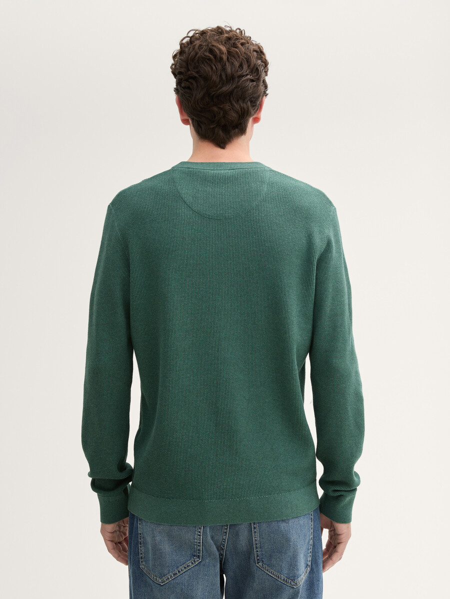 strickpullover aus baumwolle