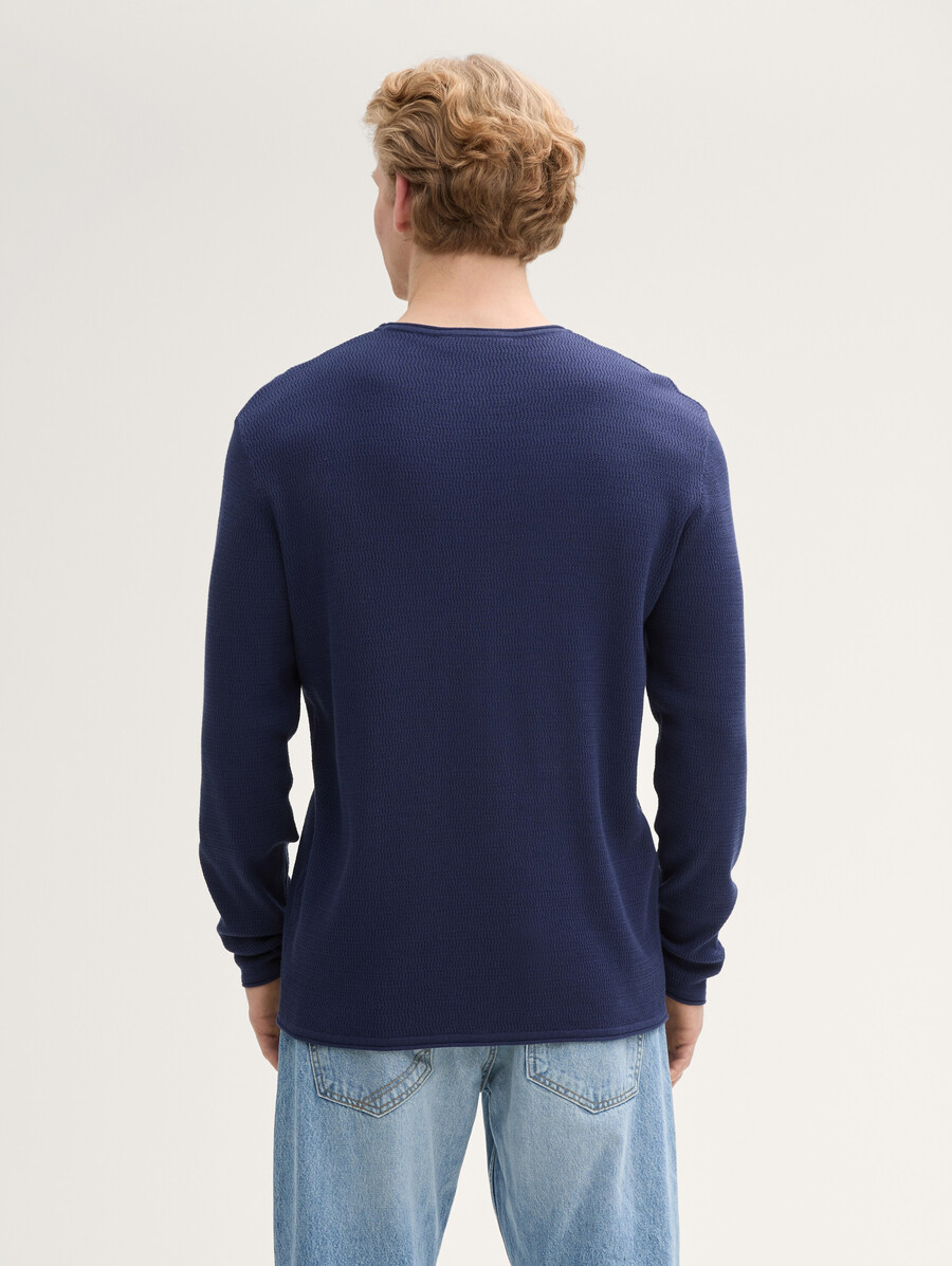 strickpullover aus baumwolle