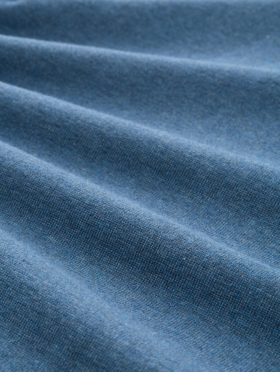 strickpullover aus baumwolle mit v-ausschnitt
