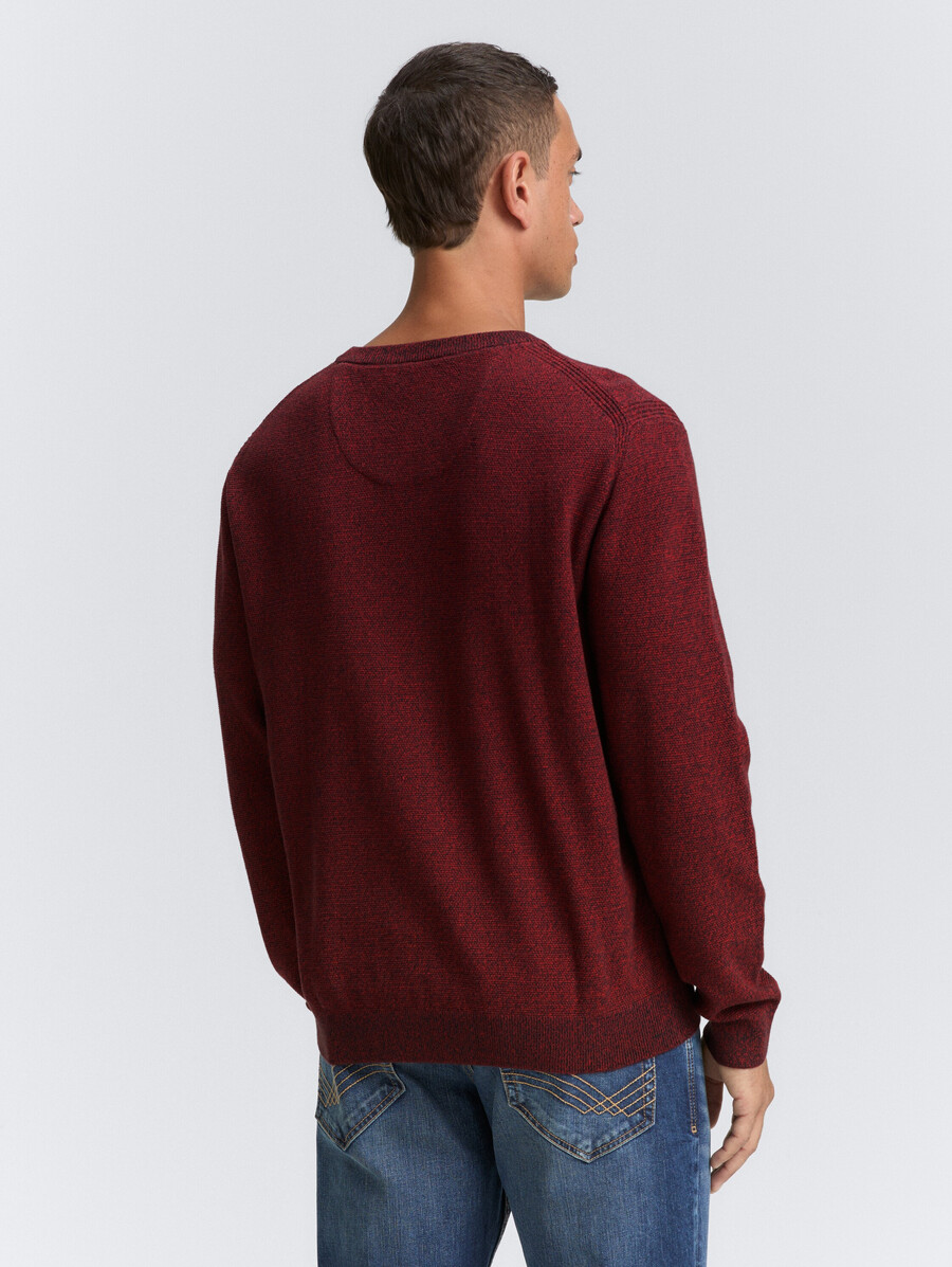 strickpullover aus bio-baumwolle
